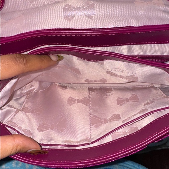 BRAND NEW ❣️Ted Baker Rachila Velvet Quilted Bag - Picture 10 of 11